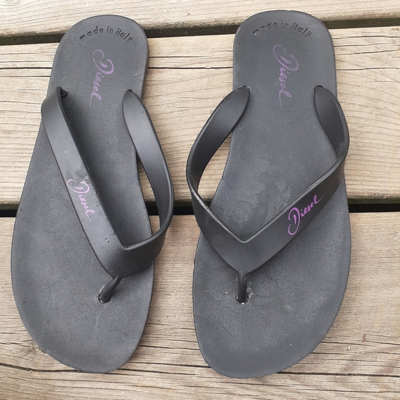 Diesel flipflops size 9US 39/40 EUR - Picture 3 of 3